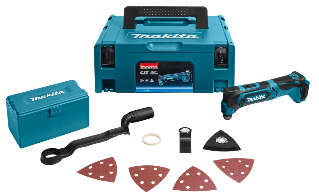 Makita TM30DZJX4 Multitool 10,8V excl. accu's en lader