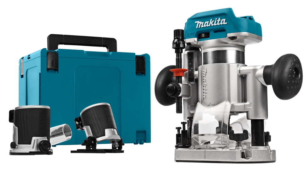 Makita DRT50ZJX2 Freesmachine 18 Volt Li-ion zonder accu's en lader