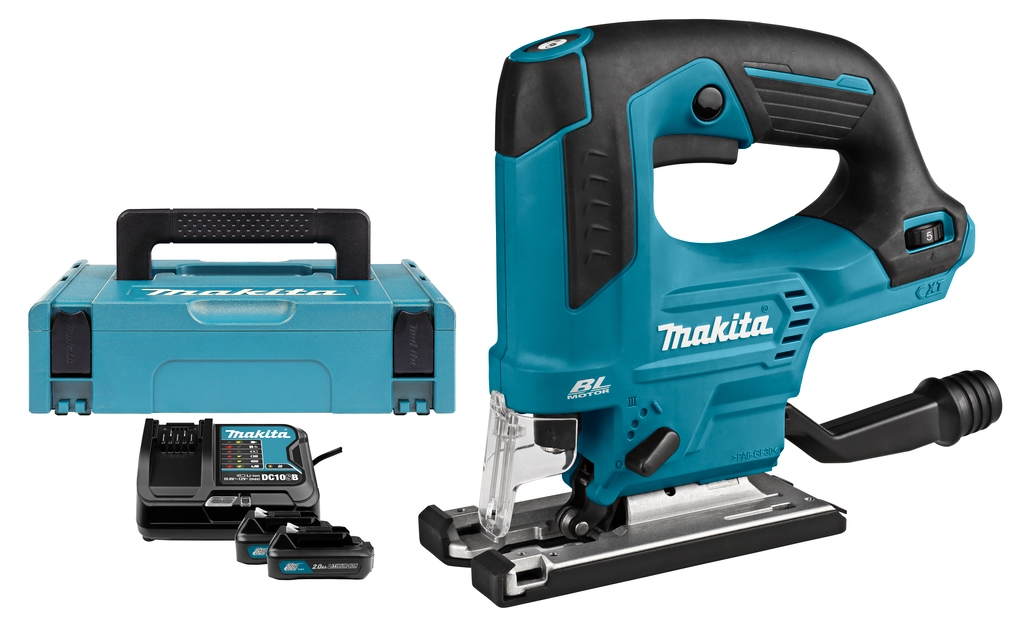 Makita JV103DSAJ Decoupeerzaag D-greep 10,8 Volt 2,0 Ah Li-ion in MBox