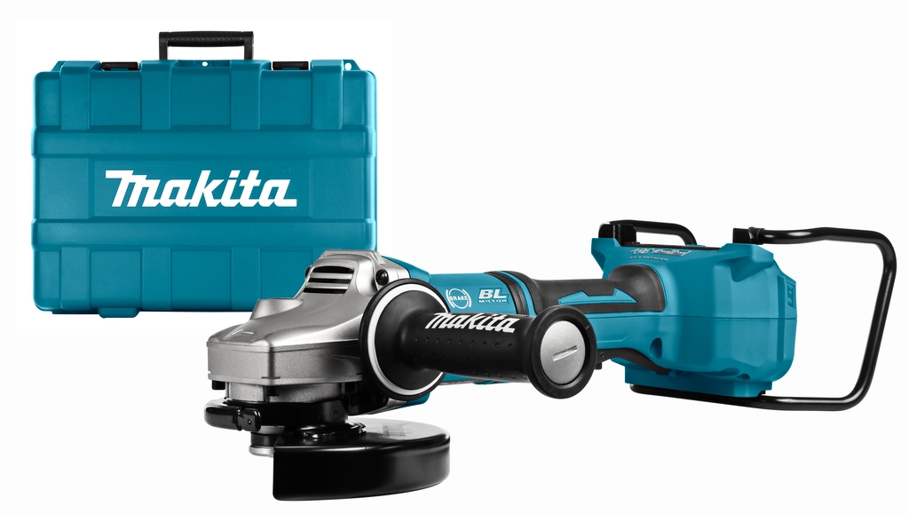 Makita DGA700ZKX1 2 x 18V Haakse slijper 180 mm excl. accu's en lader