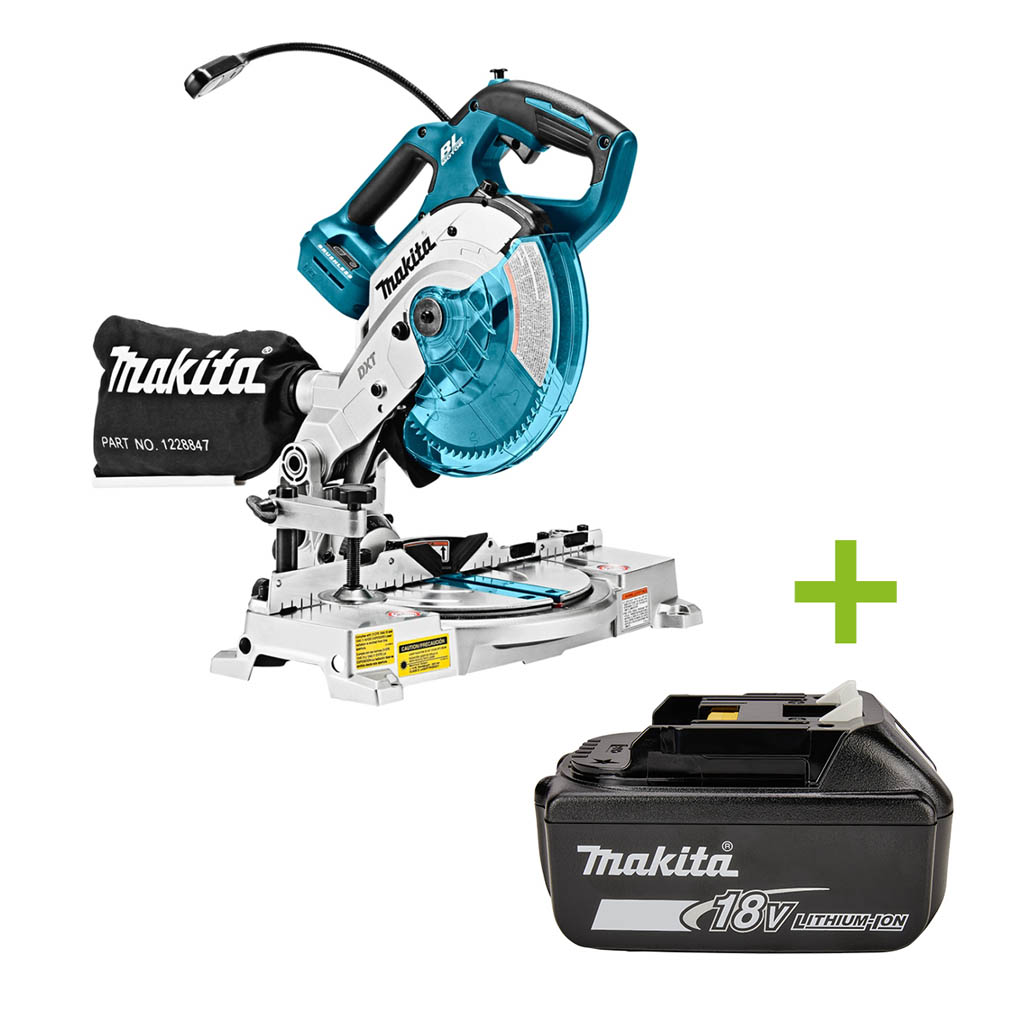 Makita DLS600Z Accu Afkortzaag 18V 165 mm excl. accu's en lader