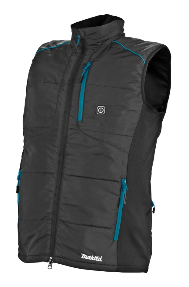 Makita CV102DZL Verwarmd vest L 10,8 V excl. Accu en lader