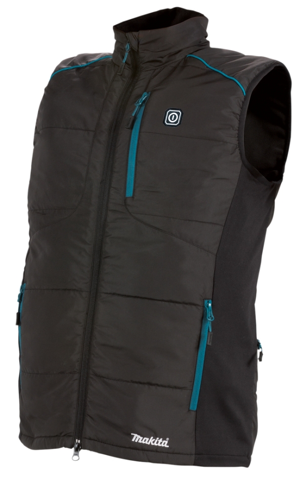 Makita CV102DZ3XL Verwarmd vest XXXL 10,8 V excl. Accu en lader