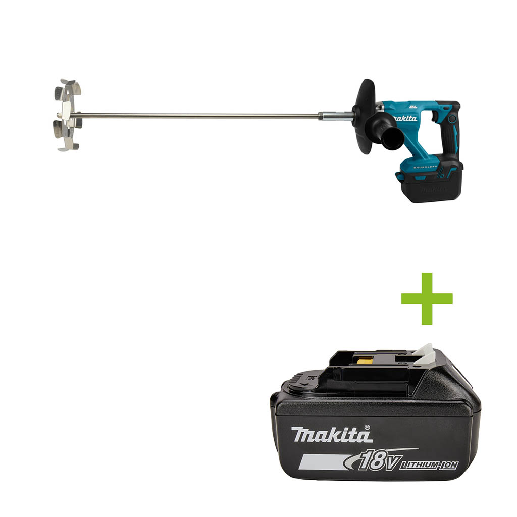 Makita DUT130Z Accu Mixer 18V excl. accu's en lader