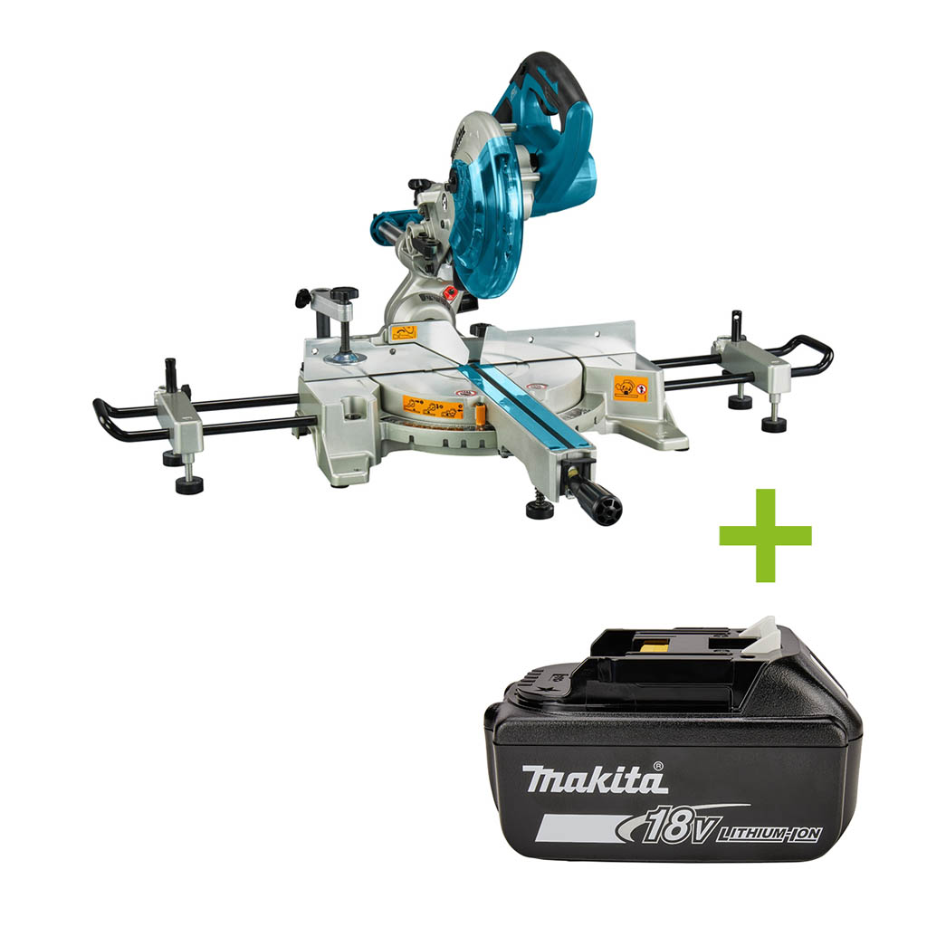 Makita DLS714NZ Afkortzaag 190mm 2 x 18V body excl. accu's en lader