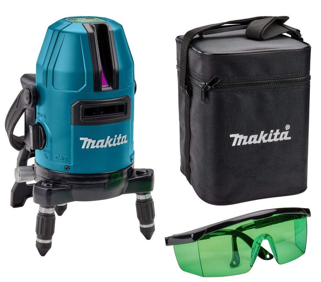 Makita SK10GDZ Zelfnivellerende Kruislijn Laser Groen 12V excl. accu's en lader