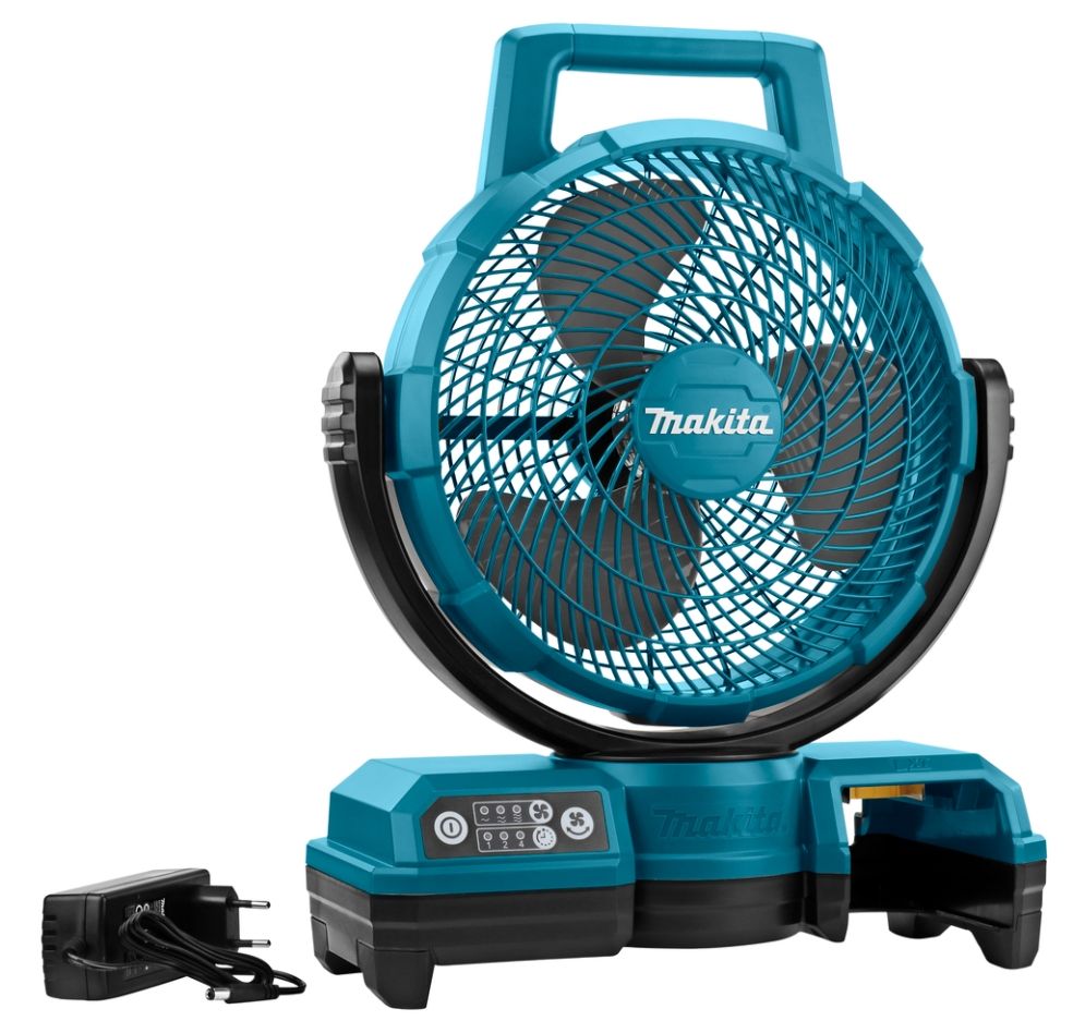 Makita DCF203Z Ventilator 14,4-18 Volt met zwenkfunctie excl. accu's en lader