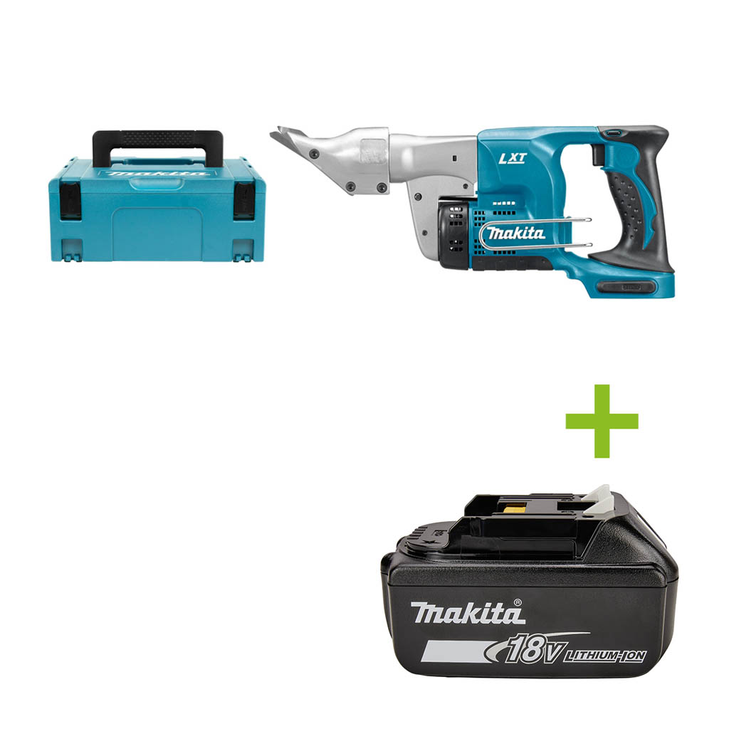 Makita DJS130ZJ Plaatschaar 18 Volt excl. accu's en lader