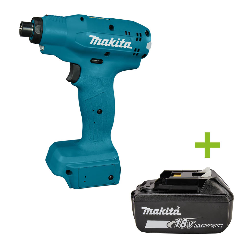 Makita DFT087FM4Z Momentsleutel 3-8 Nm 18 Volt excl.accu's en lader