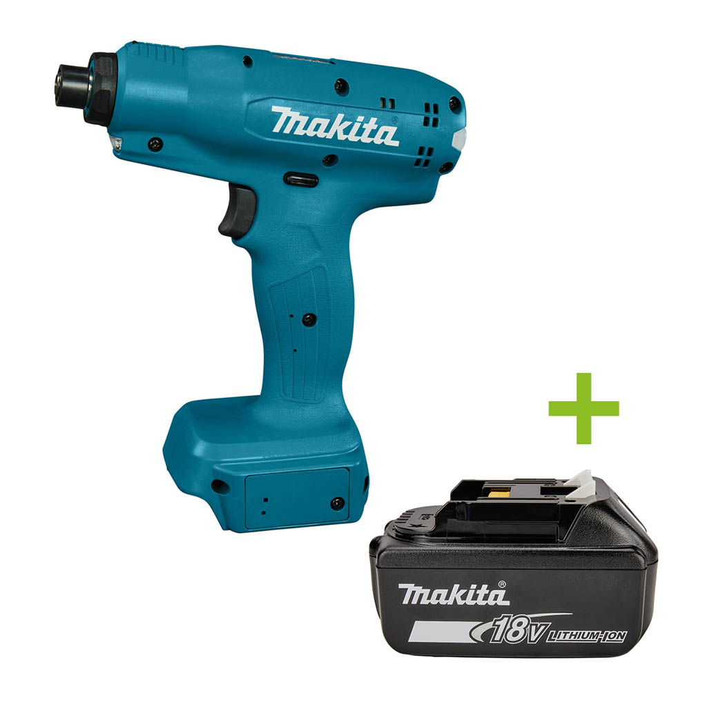 Makita DFT129FM4Z Momentsleutel 5-12 Nm 18 Volt excl.accu's en lader
