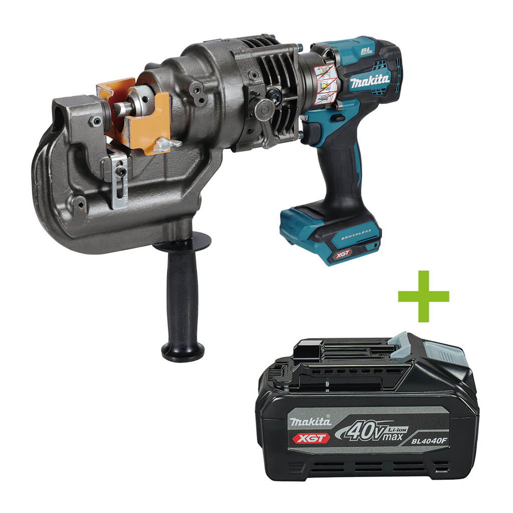 Makita PP001GZK Accuponsmachine 40V Max excl. accu's en oplader in koffer