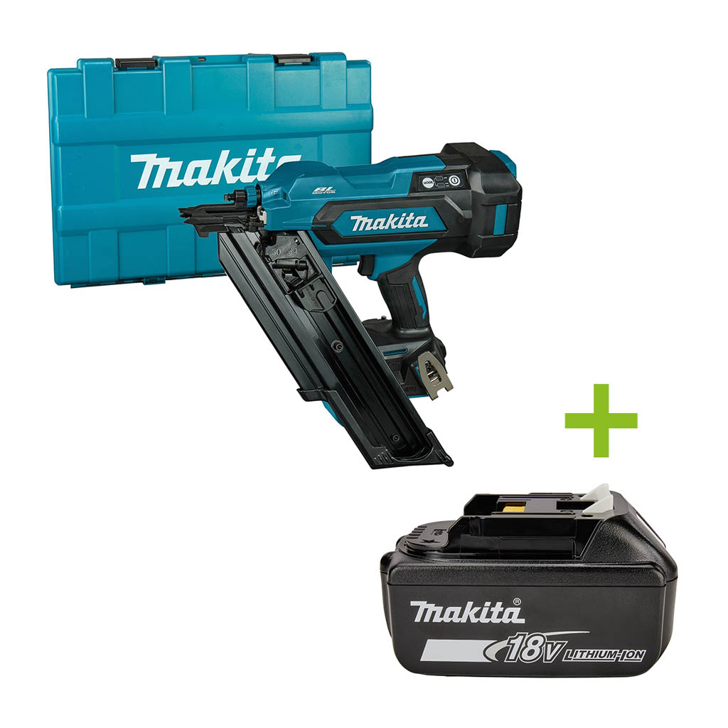 Makita DBN900ZK Accu Tacker 18V excl. accu's en lader 50-90 mm