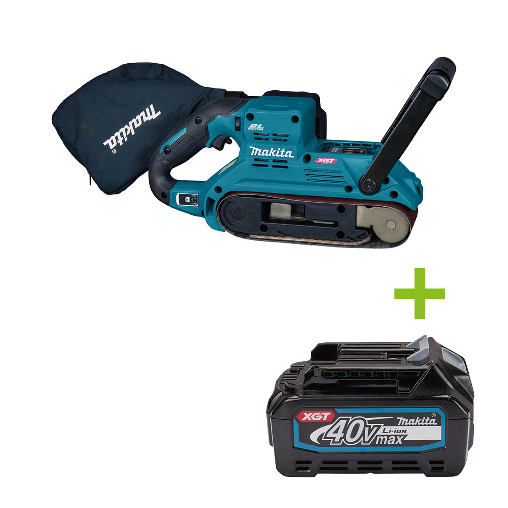 Makita BS001GZ XGT 40 V Max Bandschuurmachine 76mm excl. accu's en lader