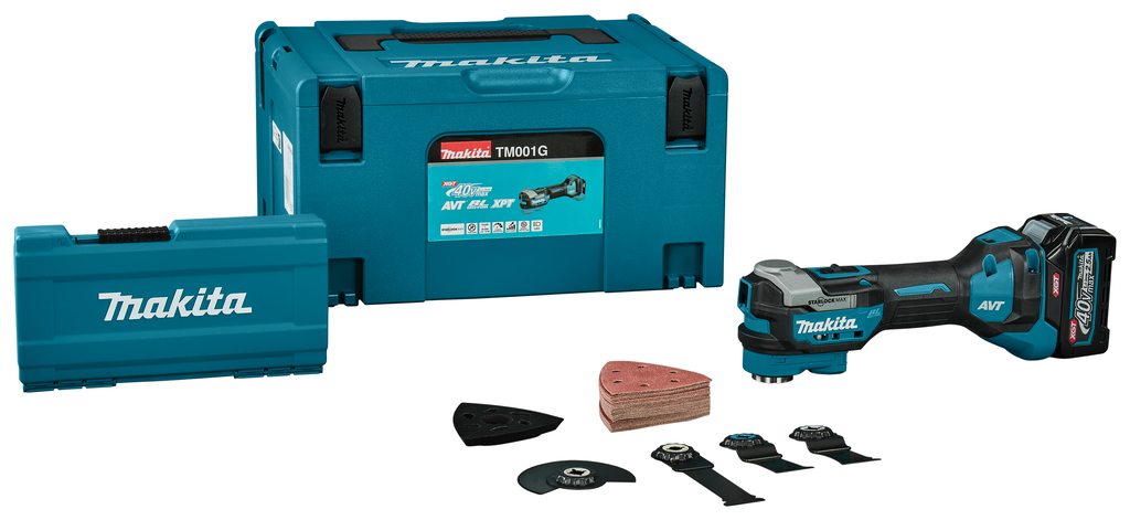 Makita TM001GZ03 XGT 40 V Max Multitool excl. accu en lader in Mbox