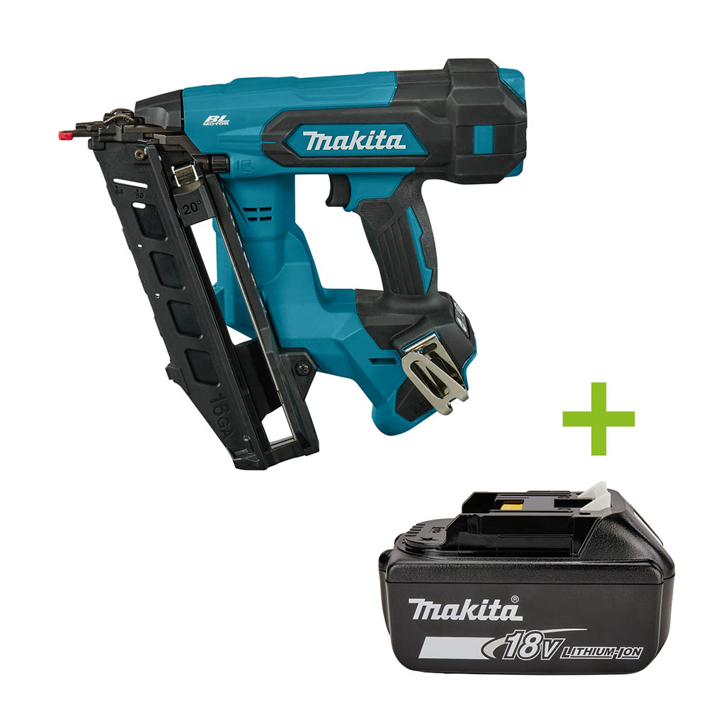 Makita DBN610Z LXT 18V Accu Brad tacker 16Ga excl. accu's en lader in doos