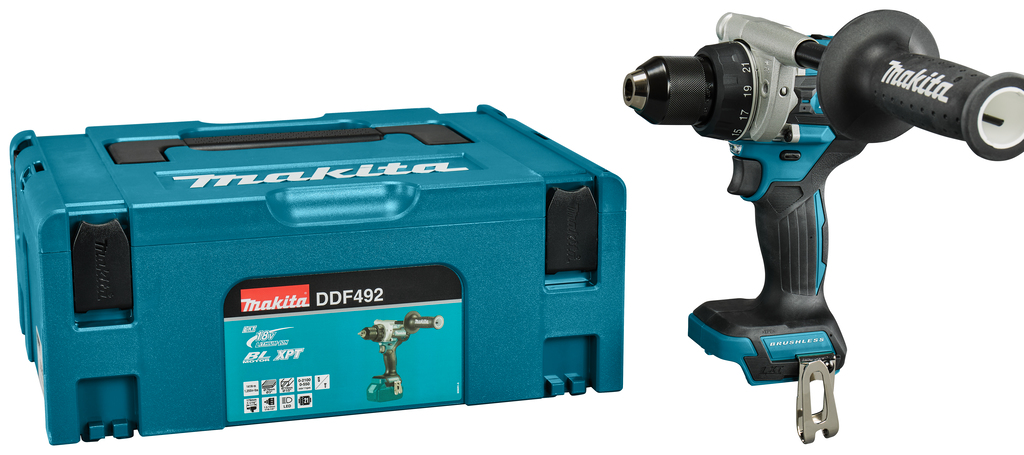 Makita DDF492ZJ LXT 18V Boor-/schroefmachine excl. accu's en lader in Mbox