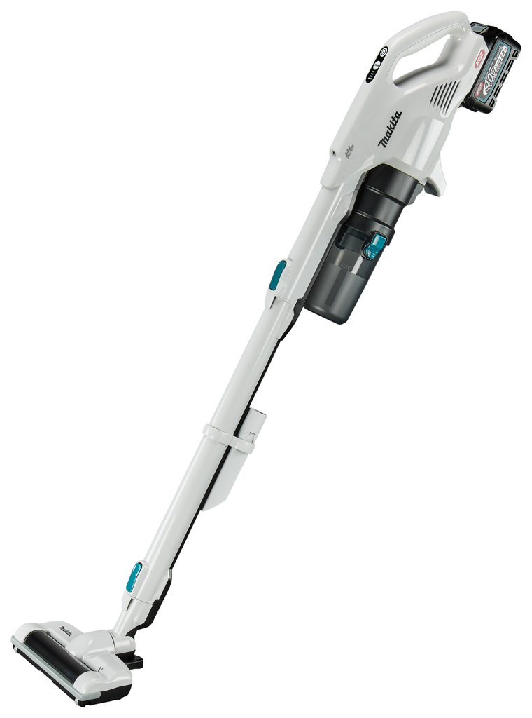 Makita CL004GA101 XGT 40 V Max Stofzuiger met roterende borstel, 2,0 Ah accu (1 st), snellader, in doos