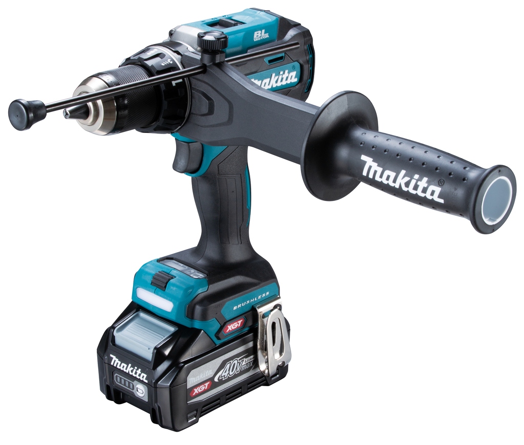 Makita HP003GU201 XGT 40 V Max Accu Klopboor-/schroefmachine incl. 2x 4.0Ah en lader in Mbox