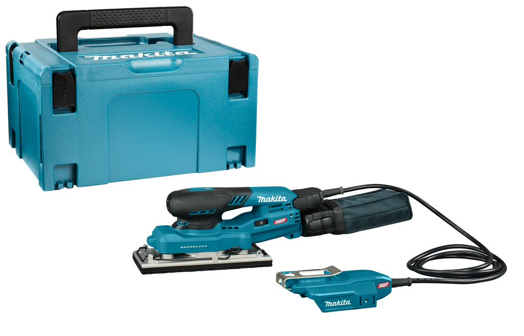 Makita BO007CGZ01 XGT 40V Max Vlakschuurmachine 93x185 mm excl. accu's en lader in Mbox