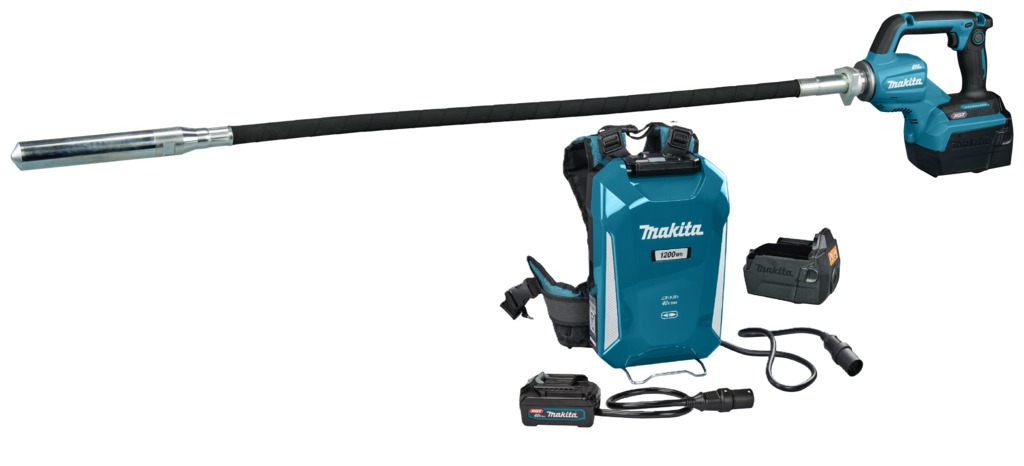 Makita VR004GX001 XGT 40V Max Accu Betontrilnaald 1200 mm incl. PDC1200 in doos