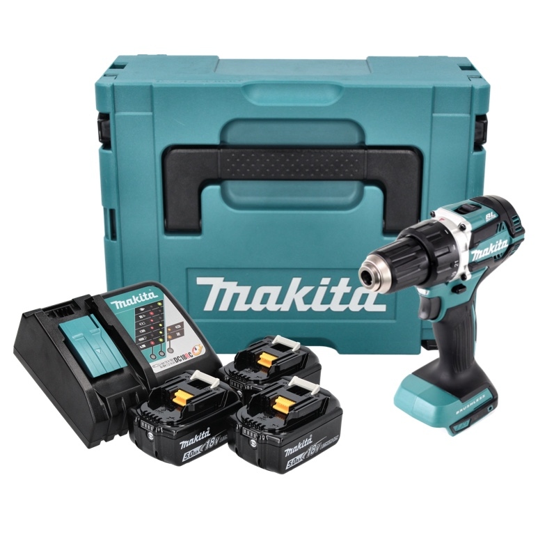 Makita DDF484RT3J Accuboormachine 18V 5,0 AH Li-ion + 3e accu