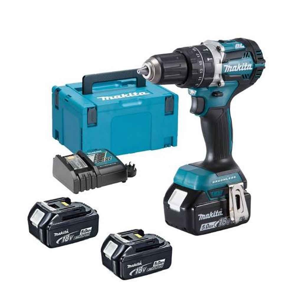 Makita DHP484RT3J Accuklopboormachine 18V 5,0 AH Li-ion + 3e accu