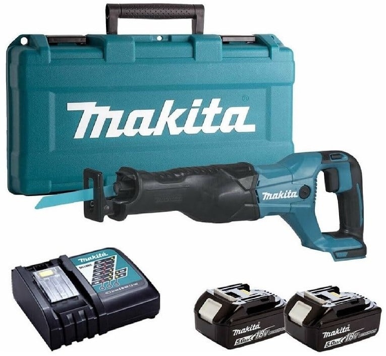 Makita DJR186RTN 18V Reciprozaag 6,0Ah Li-Ion