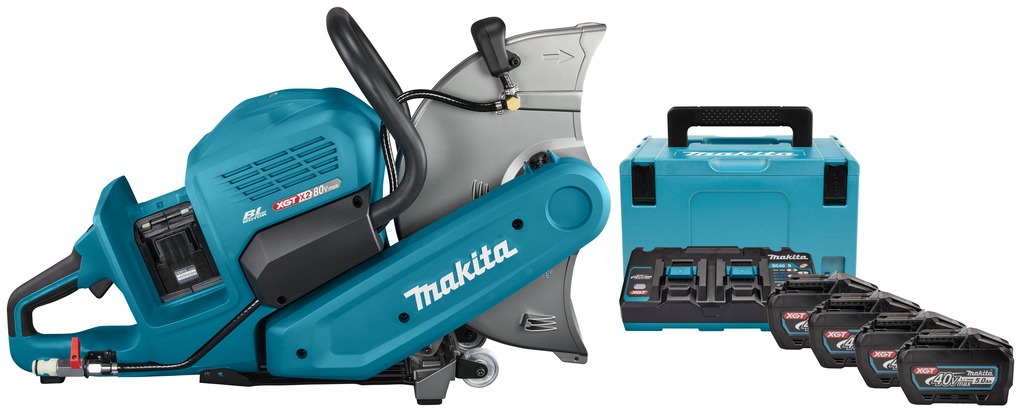 Makita CE001GT401X Doorslijper 355 mm 2 x 40V Max 4 x 5,0Ah Li-Ion