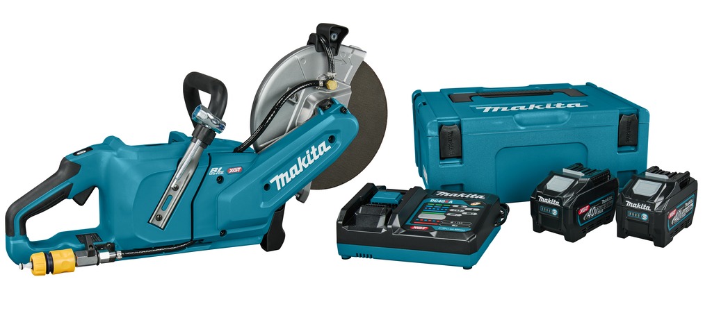 Makita CE003GT2NL1 XGT 40 V Max Doorslijper 230mm 2x 5.0 Ah in Mbox