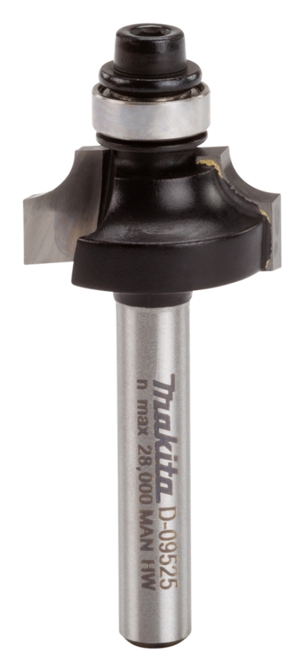 Makita Accessoires D-09525 Kwartrondfrees + lag R4 S6