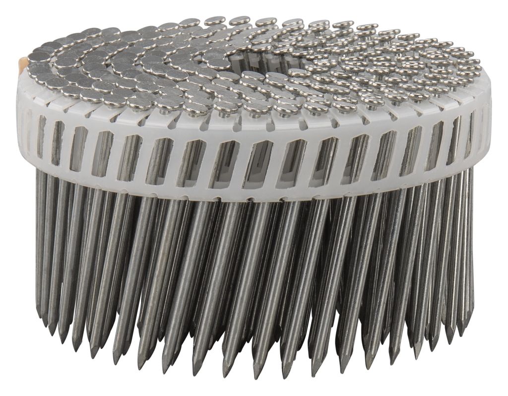 Makita Accessoires F-33700 Coil Nagel Hout Op Steen Gegalvaniseerd Glad 2,52 x 65 mm voor Makita AN610/620/711 Constructie Tacker