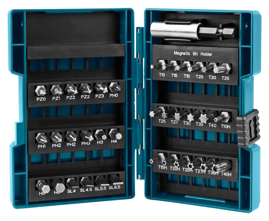 Makita Accessoires B-28606 Schroefbitset 37-delig