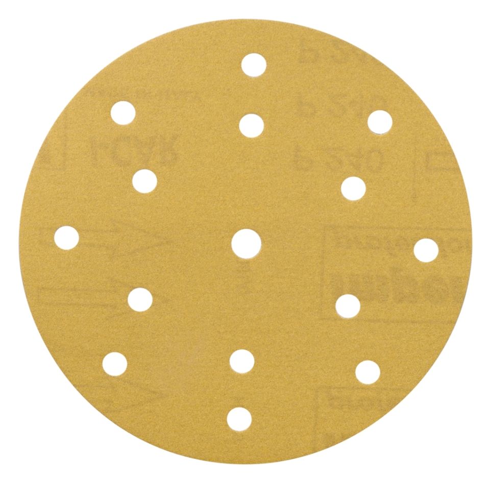 Makita Accessoires B-39350 Schuurschijf K240 150mm yellow 100 stuks