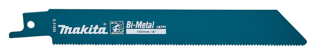 Makita Accessoires D-51633 Reciprozaagblad metaal 150 mm