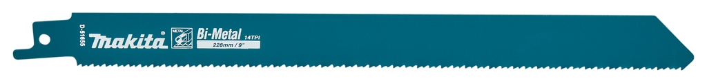 Makita Accessoires D-51655 Reciprozaagblad metaal 228 mm