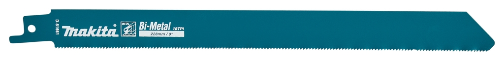 Makita Accessoires D-51661 Reciprozaagblad metaal 228 mm