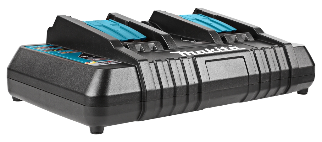 Makita Accessoires 196933-6 DC18RD Dubbele Snellader 9,6-18 Volt Li-ion/Ni-MH
