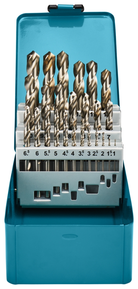 Makita Accessoires D-54031 Metaalborenset 25-delig 1-13mm