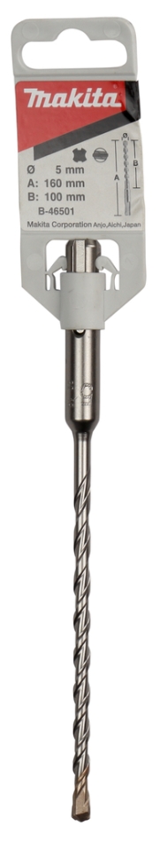Makita Accessoires B-46501 P2S SDS-PLUS boor 5x160mm