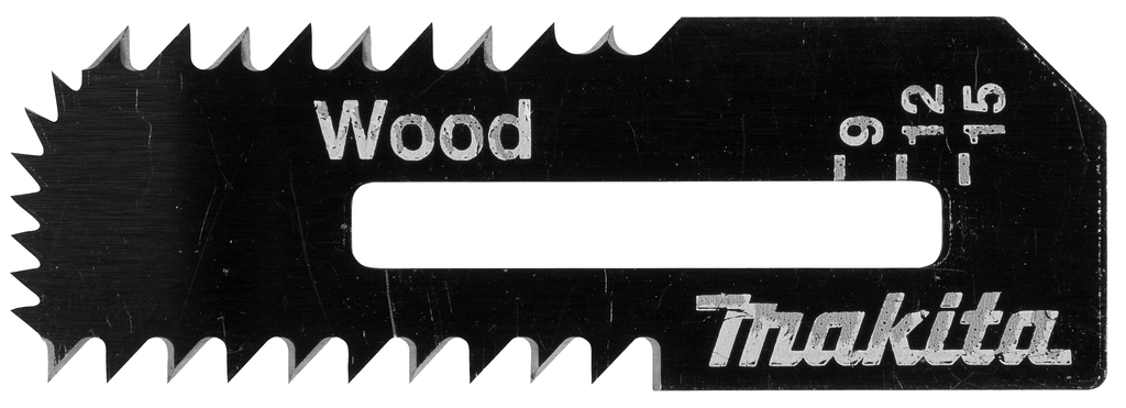 Makita Accessoires B-49719 Zaagblad 53x18x0,55mm hout 2 stuks voor SD100,DSD180