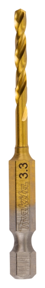 Makita Accessoires B-50902 Metaalb HSS-Tin slags 3,3x70mm