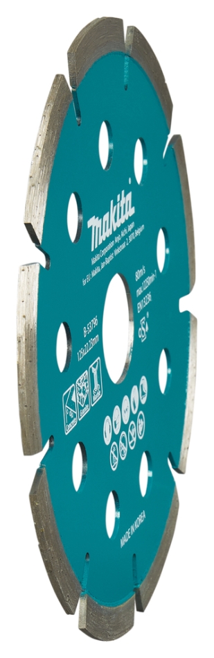 Makita Accessoires B-53796 Diamantschijf 125 x 22,23 x 1,6 mm