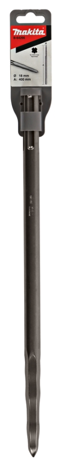 Makita Accessoires B-64266 Puntbeitel premium 400mm SDS-MAX