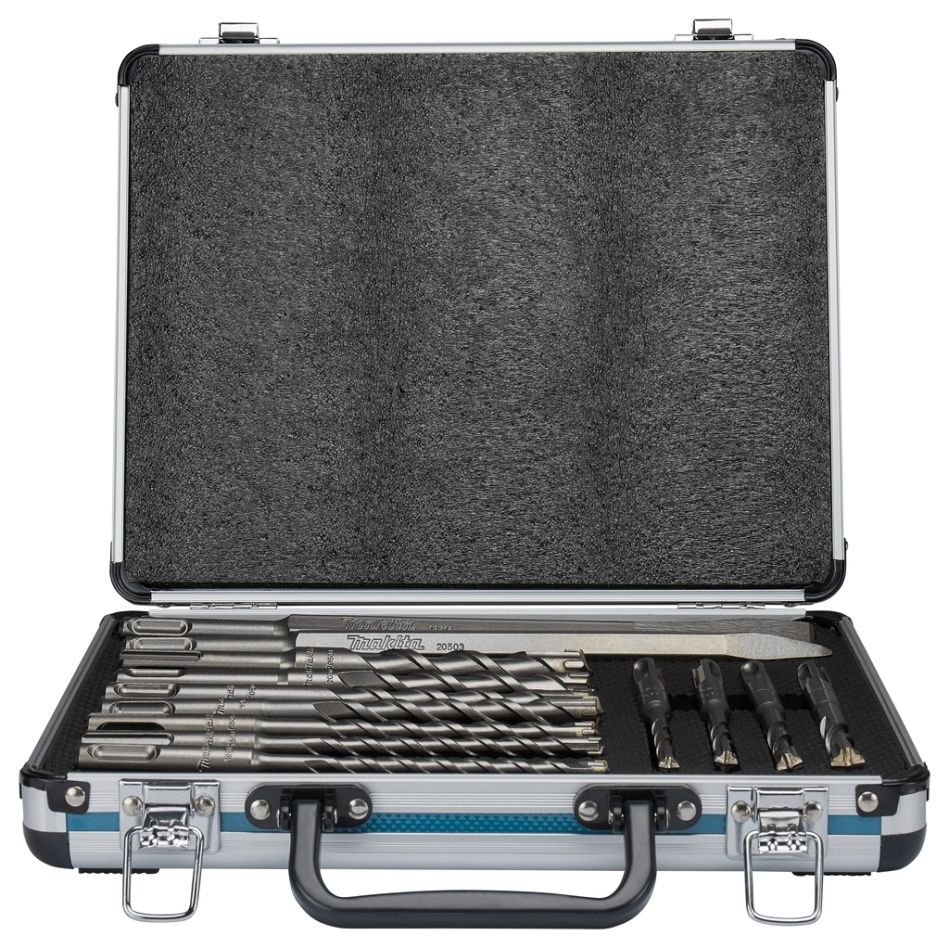 Makita Accessoires B-64674 PB4S: Boor-/beitelset 13-delig