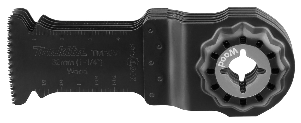 Makita Accessoires B-64858-5 TMA051 Invalzaagblad 32 x 50 mm Hout Per 5 stuks
