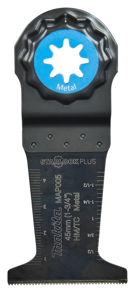 Makita Accessoires B-66363 MAP005 Invalzaagblad 45x50mm staal Starlock Plus multitoolblad