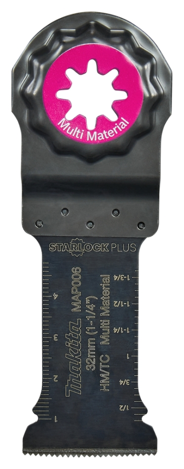 Makita Accessoires B-66379 MAP006 Invalzaagblad 32x50mm multimateriaal Starlock Plus multitoolblad