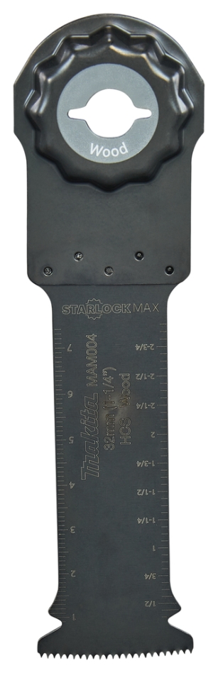 Makita Accessoires B-66438 MAM004 Invalzaagblad 32x80mm hout Starlock Max multitoolblad