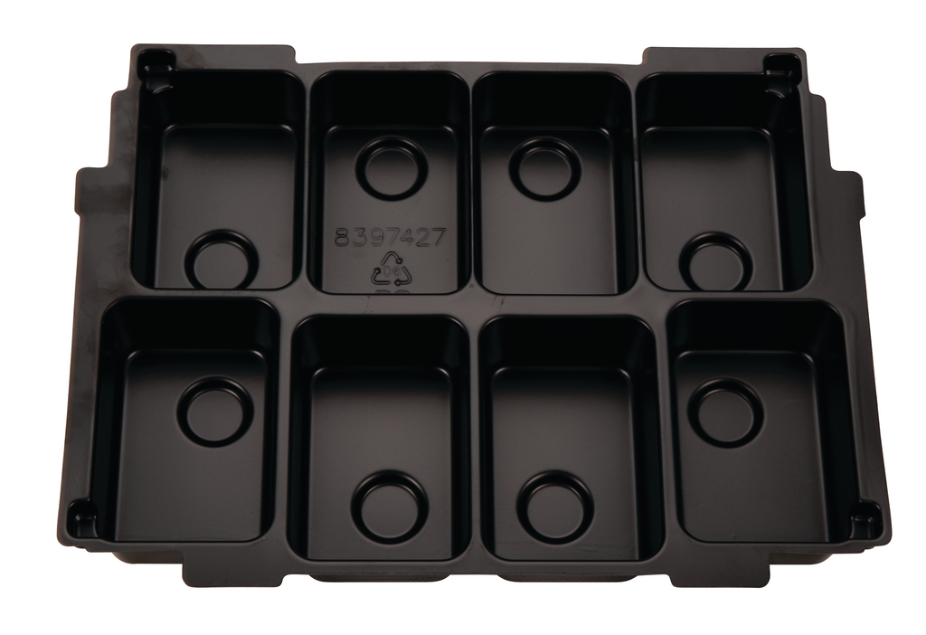Makita Accessoires 839742-7 Kofferinzet/inlay voor 8x accu BL1850B Mbox1