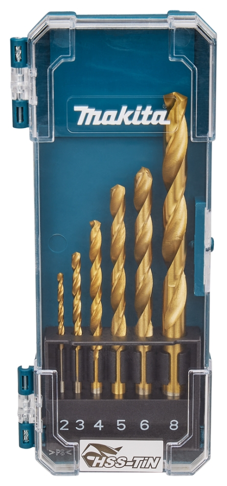 Makita Accessoires D-72833 Metaalborenset 6-delig